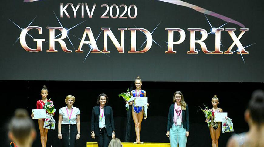 Белоруски выиграли две медали турнира серии Гран-при по художественной гимнастике в Киеве