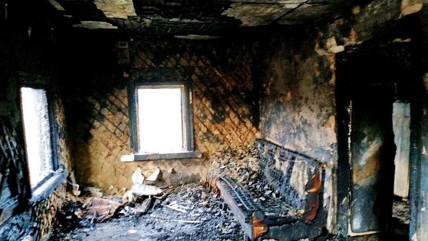 В Физинках на пожаре погиб пенсионер