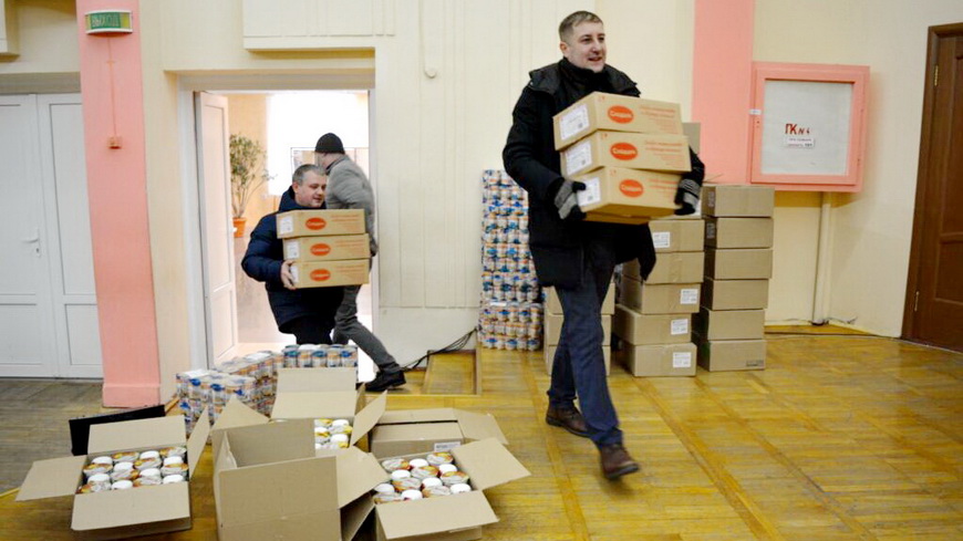 Профсоюзы Гомельщины готовят к отправке на белорусско-польскую границу гуманитарную помощь