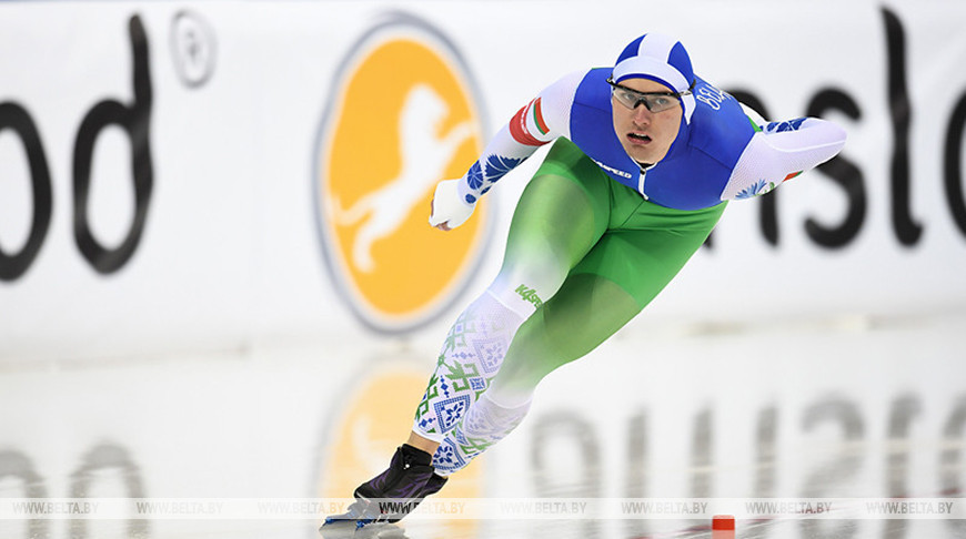 Конькобежец Игнат Головатюк установил новый национальный рекорд на этапе КМ в Канаде