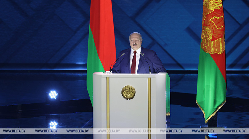 Лукашенко обратился с ежегодным Посланием к белорусскому народу и Национальному собранию