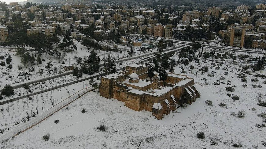 В Иерусалиме выпало до 25 см снега