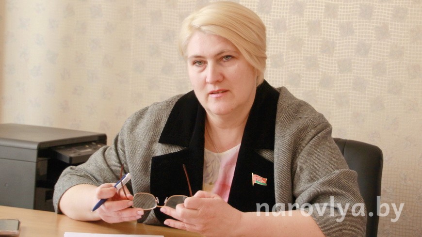 В Наровле прием граждан провела сенатор Марина Ильина