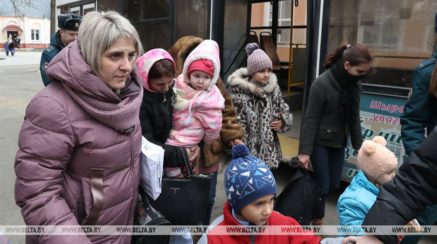 Профсоюзы оказывают помощь беженцам с территории Украины