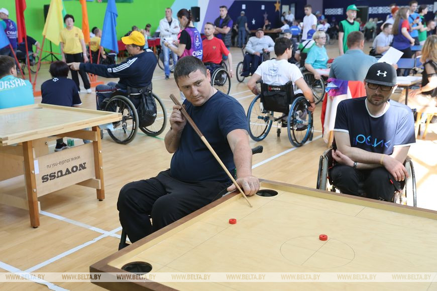 «Полеские игры» в Мозыре объединили инвалидов-колясочников