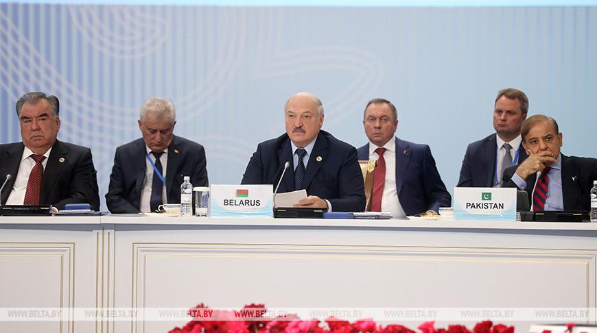 Выступление Лукашенко на саммите СВМДА в Астане