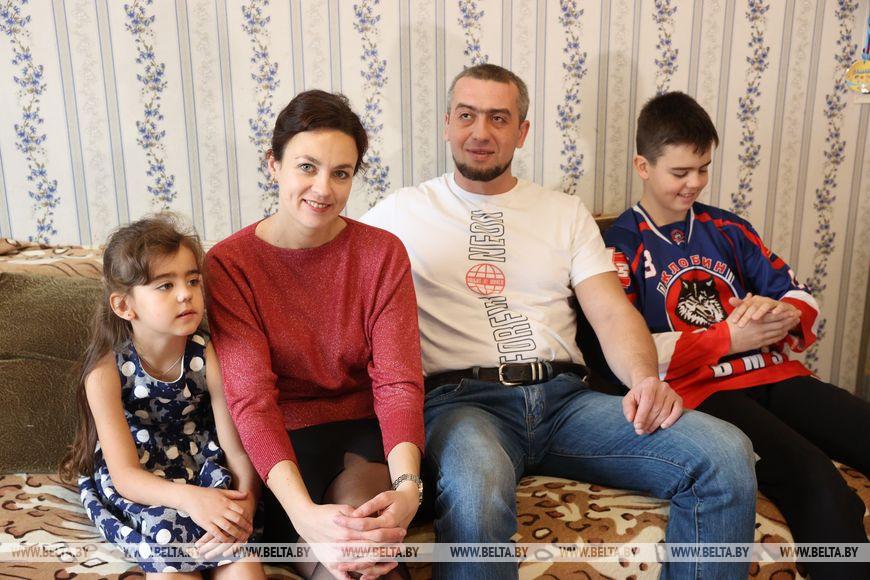 Семья из Горловки: в Беларуси есть все, о чем мы мечтали