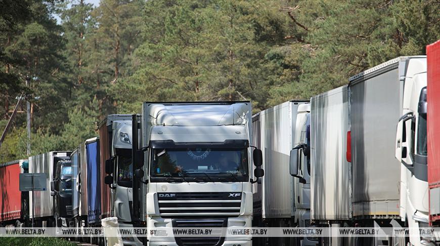 Таможенные органы Беларуси отметили снижение числа правонарушений, связанных с грузовиками из ЕС
