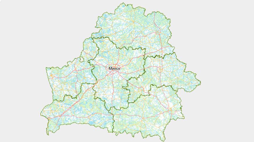 Доступна обновленная версия навигационной карты Беларуси
