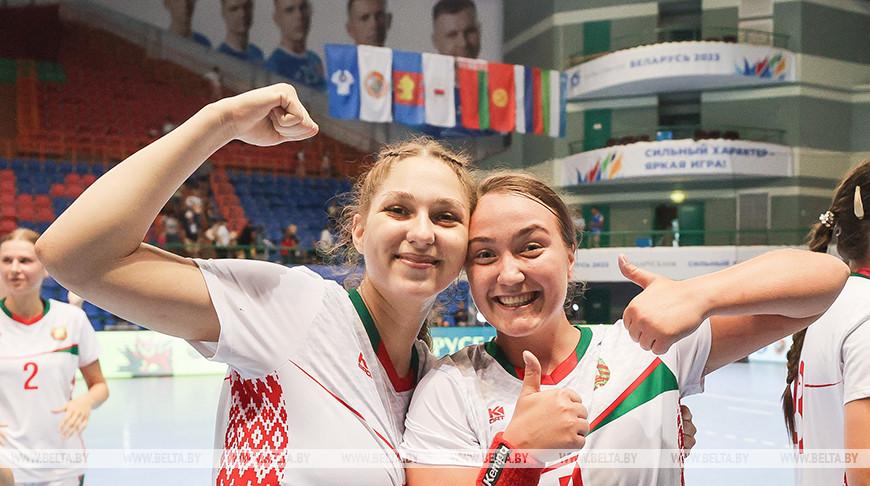 Белорусские гандболистки одержали вторую викторию на II Играх стран СНГ