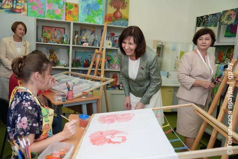 Гомель посещает председатель Совета Республики Национального собрания Республики Беларусь Наталья Кочанова