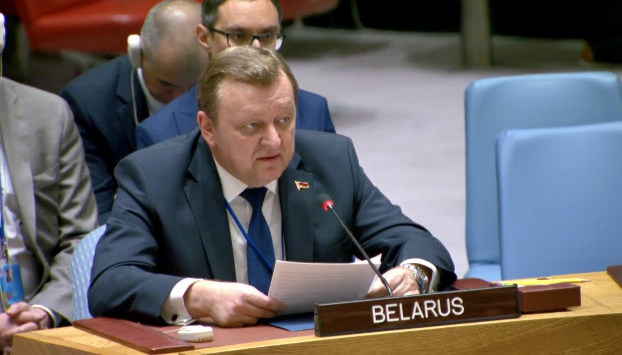Выступление Министра иностранных дел Беларуси на заседании Совбеза ООН «Поддержание международного мира и безопасности» о ситуации в Украине