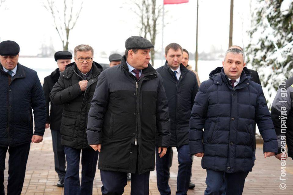Премьер-министр Беларуси Роман Головченко сегодня посетил Гомель