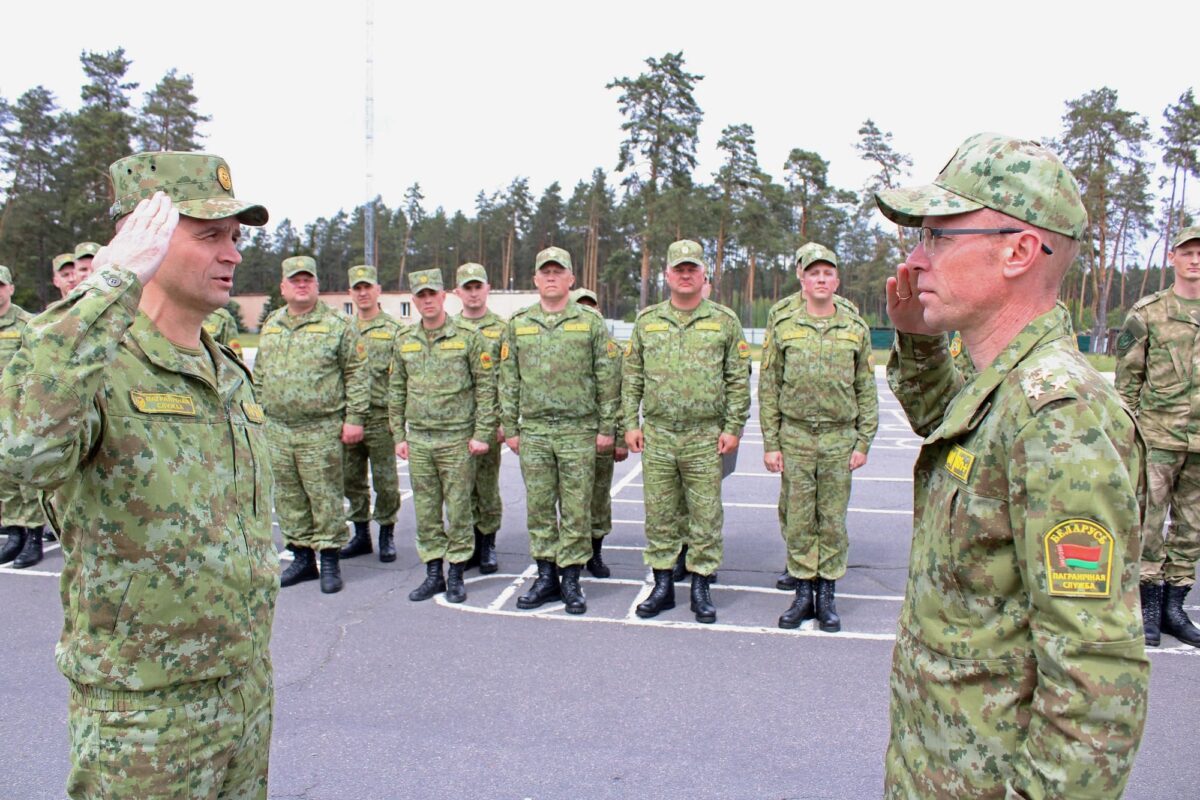 Учебно-методический сбор на базе Мозырского погранотряда