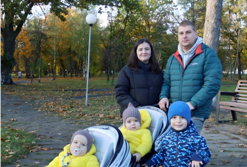 Тройное счастье наровлянской семьи Панглиш