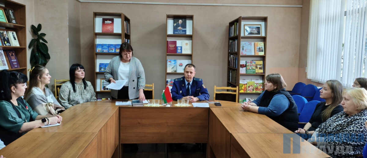 Профсоюзный правовой прием граждан прошел в Наровле