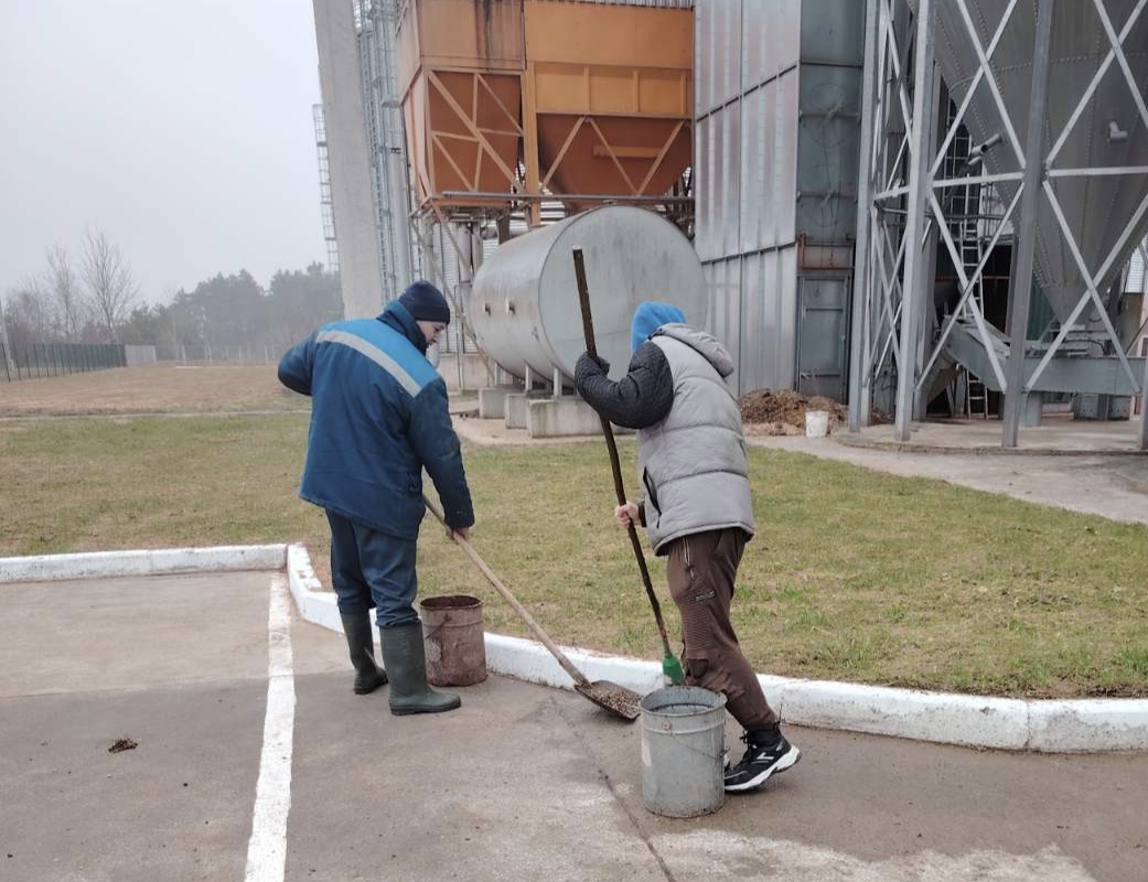 Работники сельхозпредприятий Наровлянщины за чистоту и порядок