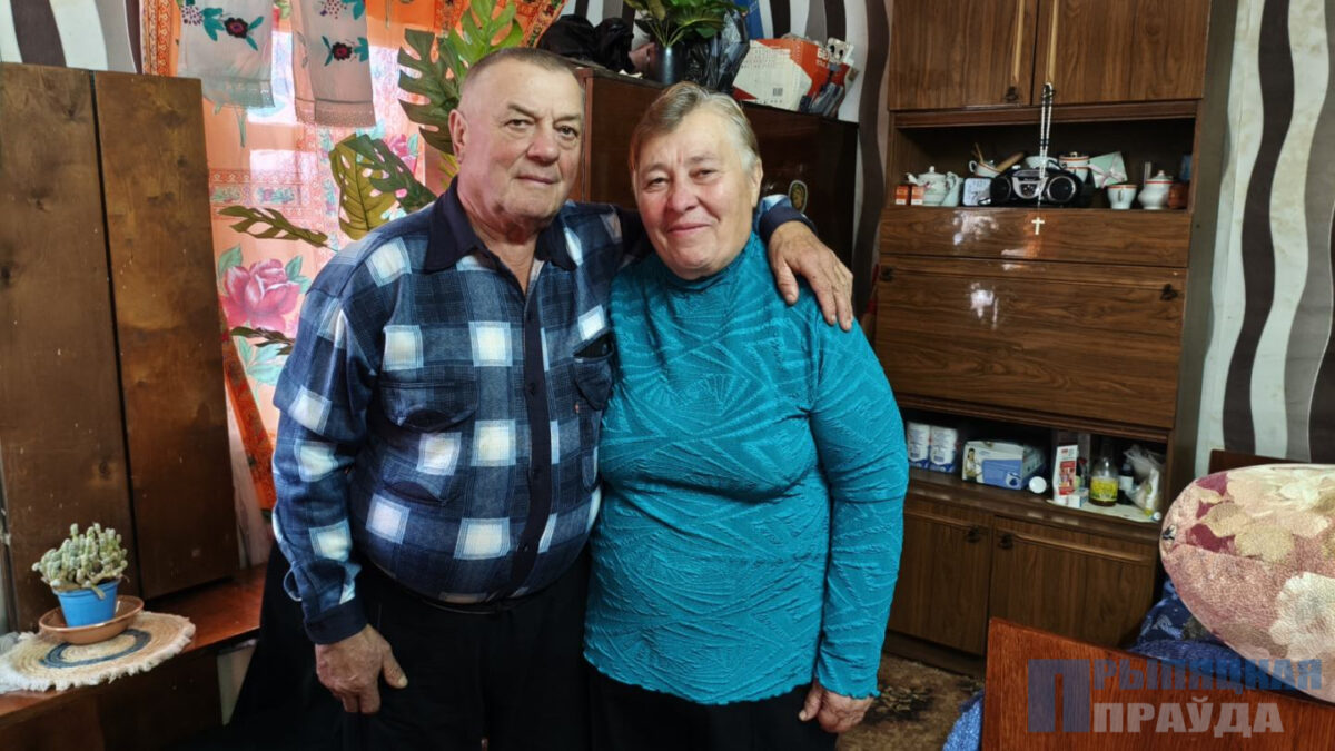 8 ноября супруги Цалко из деревни Свеча Наровлянского района отмечают золотую свадьбу