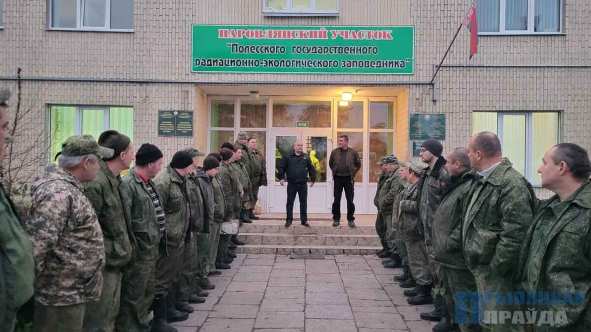 Председатель районной организации ОСВОД встретился с коллективом Наровлянского участка ПГРЭЗ