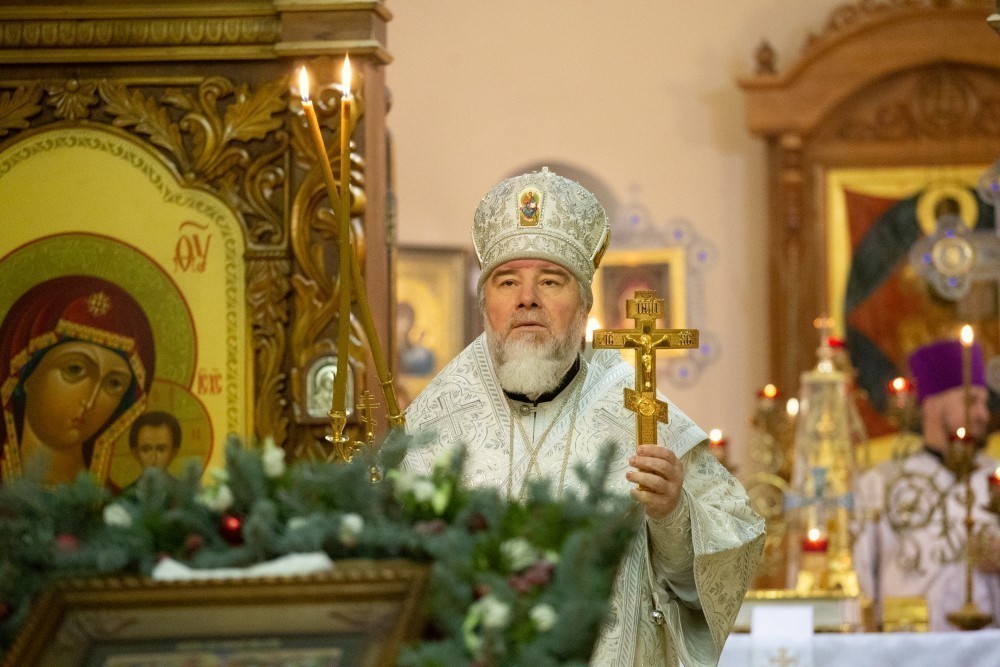 Поздравление с Новым Годом от епископа Туровского и Мозырского Леонида