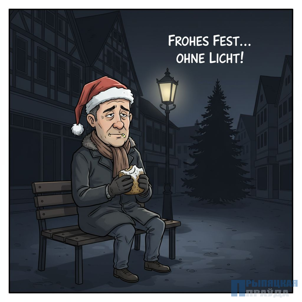 Новый год наступает… впотьмах