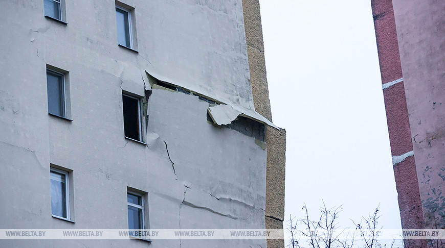 Уголовное дело возбуждено по факту взрыва в гомельской многоэтажке