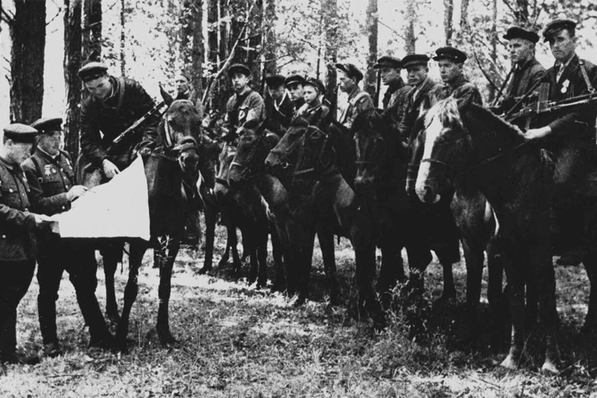 Секретарь райкома партии и бригадный комиссар