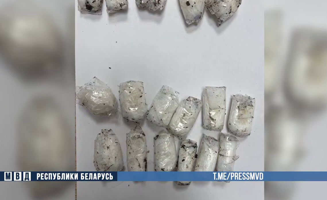 В Гомельской области задержали курьера интернет‑наркошопа