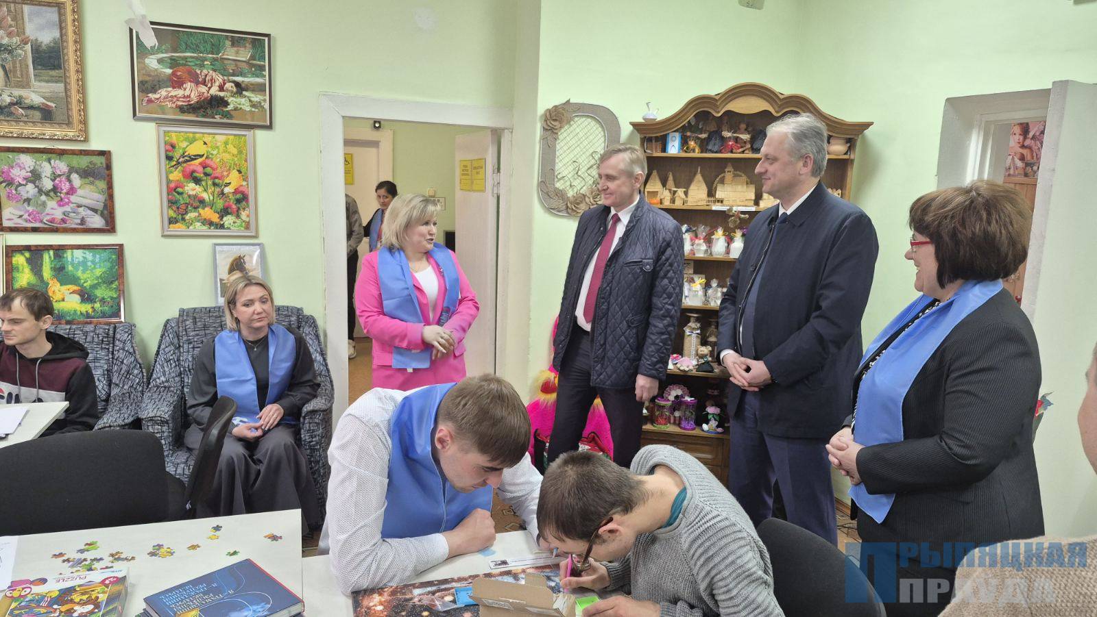 Наровлянский район посетили представители белорусского профсоюза работников государственных и других учреждений