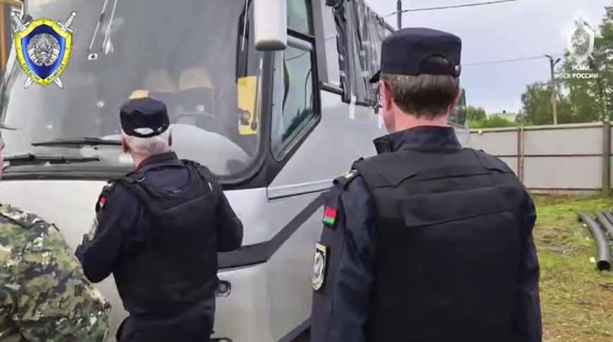 Белорусские следователи посетили место атаки автобуса в Брянской области
