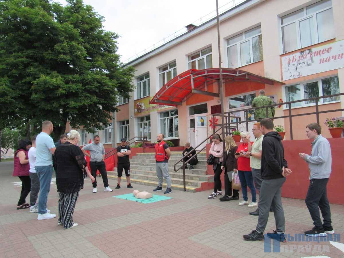 В Наровле прошел районный этап военно-прикладной игры «Прорыв»