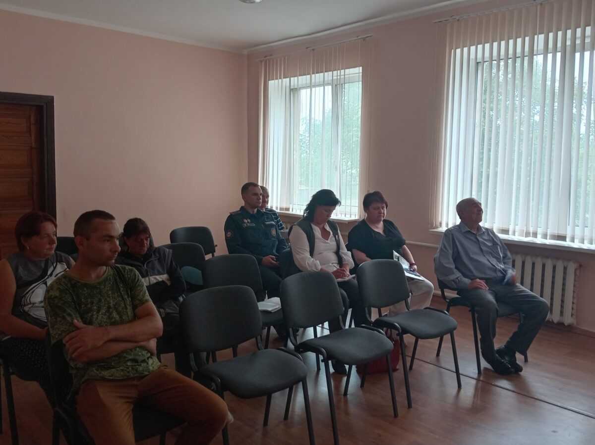 В Кировском сельисполкоме прошло заседание совета ОПОП