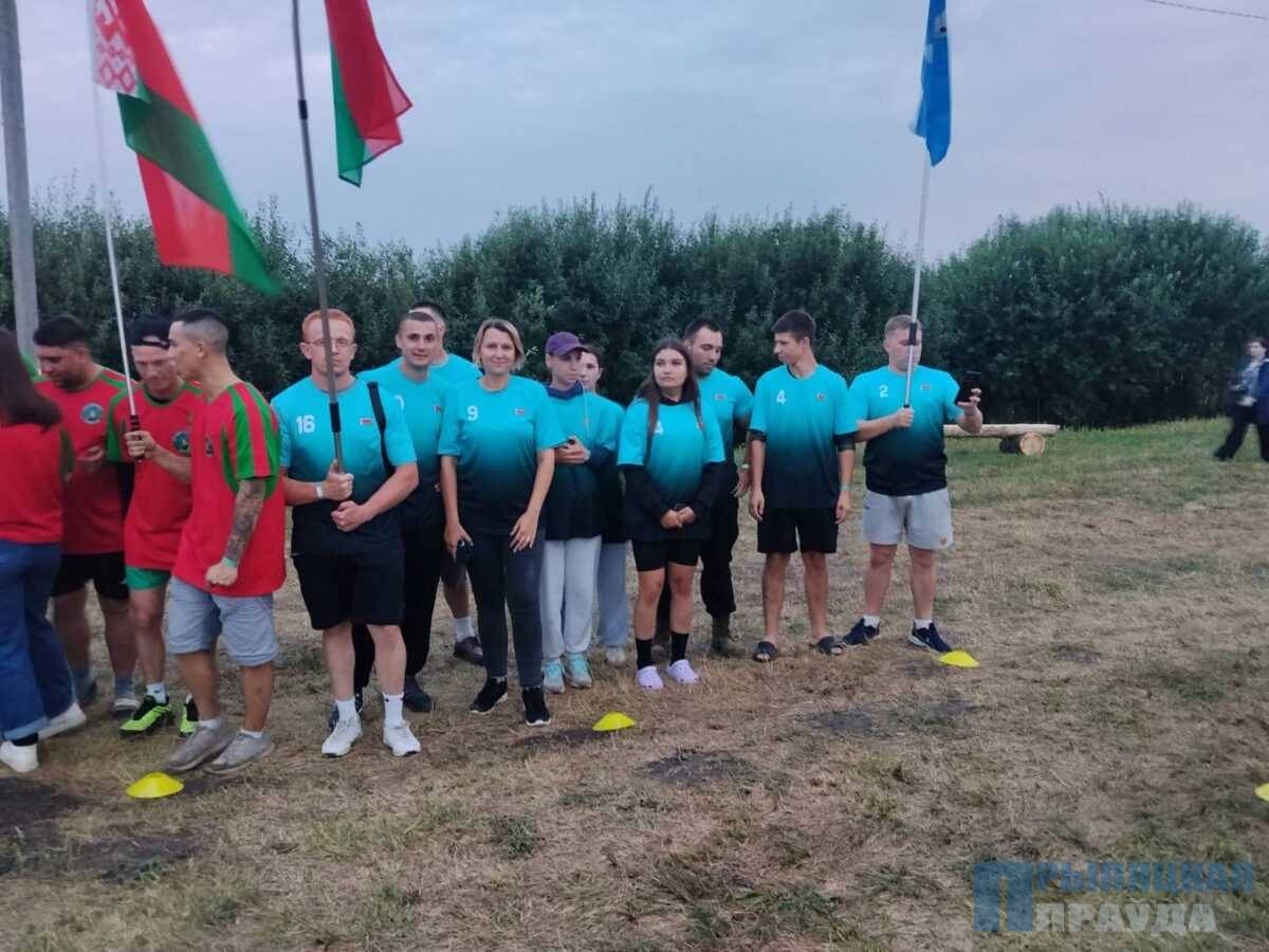 Команда Наровлянского района принимает участие в областном турслете «Единство»