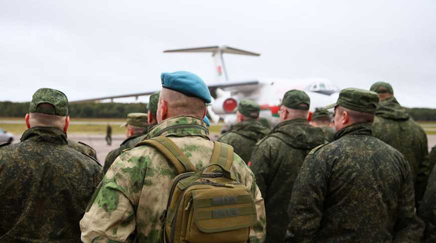 Белорусские военные примут участие в совместных учениях ОДКБ в России 